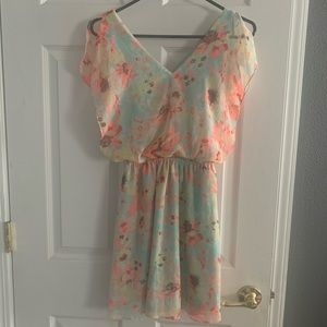 Candies Floral Print Dress